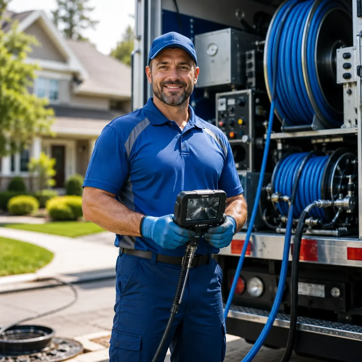 Local outdoor drain cleaning specialists in Brashear, MO